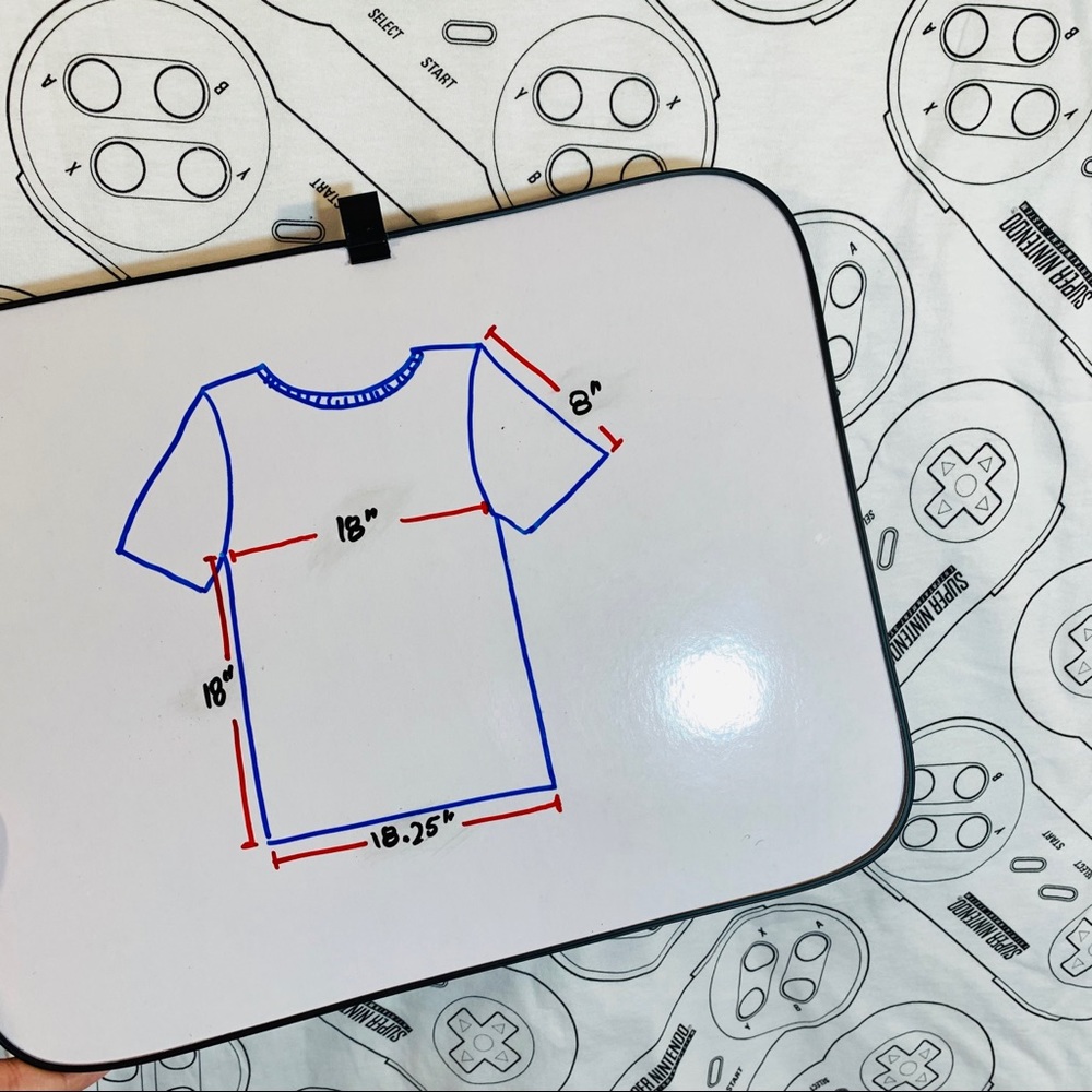 New Nintendo Snes Controller Men’s Shirt Small View 4